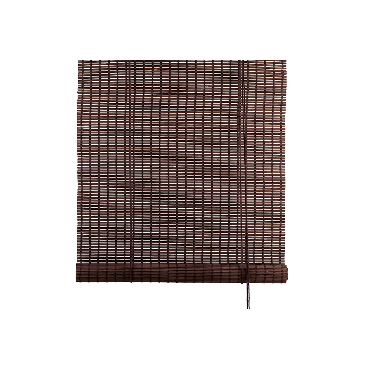 Mørk brun bambus rullegardin Color Co
